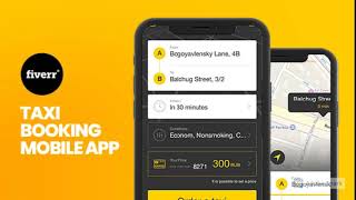 I will design and develop taxi booking app like uber