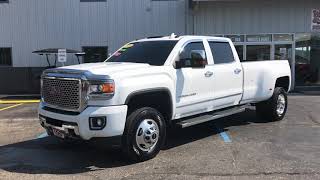 2015 GMC Sierra Denali 3500 Dually. Duramax 6.6L Turbo Diesel