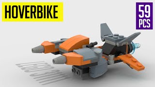 A Futuristic HOVERBIKE With Only 59 Pieces From LEGO 31111 | MOVABLE WINGS | 80