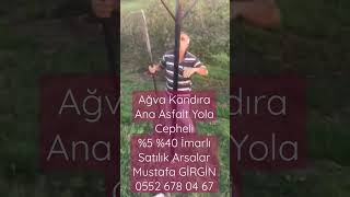 Ağva Kandıra Ana Asfalt Yola Cepheli%5 %40 İmarlı Satılık Arsalar      Mustafa GİRGİN 0552 678 04 67