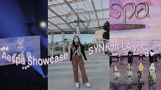 Aespa Showcase SYNK in LA vlog