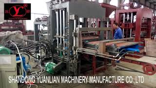 Building Material Machinery QT 5-15 Automatic Concrete Block Brick Wall Making Machine