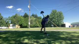 Beating A Bottle Of Diet Pepsi With A Shovel