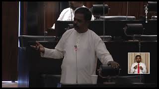 ITAK leader and MP Shritharan speaks in parliament of the aspirations of the Tamil people