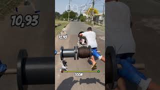 Fast Challenge beby stroller vs man #gamechallenge