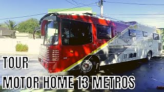 TOUR NO MOTORHOME DE 13 METROS GIGANTESCO - METAMORFOSE AMBULANTE