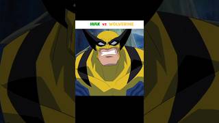 HULK VS WOLVERINE || ANIMATION VIDEO || #shorts