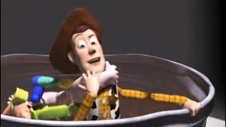 woody falls into dumpster and gets back shots AGAIN😭