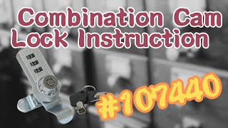 Combination Cam Lock Instruction #107440 | ABA Locks