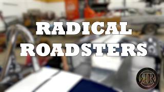 Radical Roadsters Dropping in the engine