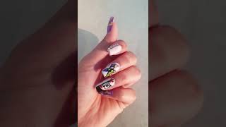 nail art  for  navaratri