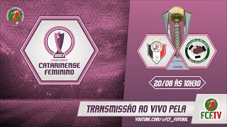 AO VIVO - JOINVILLE X AMBE - CAMPEONATO CATARINENSE FEMININO 2023