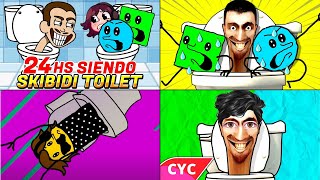 TODO SKIBIDI TOILET 🚽 en UN SOLO VIDEO | Cuadradito y Circulito