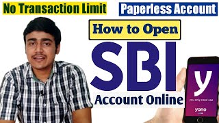 How to Open SBI Account Online | State Bank of India (SBI) me Online Account Kaise Khole | Yono SBI