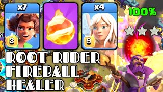 TOP!!! Fireball Best Th16 Attack Strategy YOU MUST USE ( Clash Of Clans ).