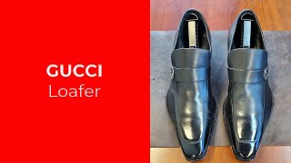 ASMR  Shoeshine Gucci Loafer