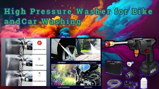 High Pressure Washer😎for Bike and Car Washing at Home😎#sathyatechware #pressurewashing #unboxing