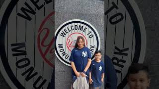 Yankee Stadium @yankees 20sec Ballpark Tour Series @MLB #mlbfamily #baseballkid  #shorts