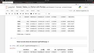 Making Conditional Queries in Pandas DataFrames