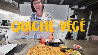 LES RECETTES DE VERO | Quiche végétarienne chèvre et courgettes