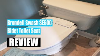 Review 2021, Brondell Swash SE600 Bidet Toilet Seat