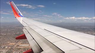 Southwest 737-700 Landing in Phoenix