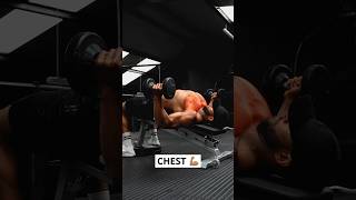 3D CHEST workout🔥save for your next gym session #shorts