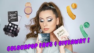 MY COLOURPOP FAVS + HUGE GIVEAWAY!!!