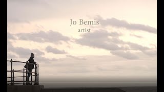 Jo Bemis, artist   ...at work on the Isle of Wight