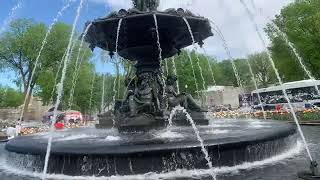 Fountain Outside Québec City Capitol