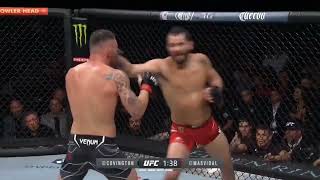 Jorge Masvidal Knocking Out Colby Covington at UFC 272