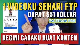 BARU UPLOAD LANGSUNG FYP‼️1 VIDEO DIBAYAR $51 (Rp 800.000)‼️ BEGINI CARAKU BUAT KONTEN & UPLOAD ☑️