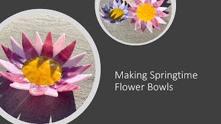 Fused Glass Project - Making a Springtime Flower Bowl