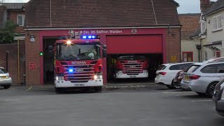 Essex Fire & Rescue Service - Saffron Walden WrT turnout 06-06-2021