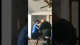 Don't Mess With A Street Fighter Who Can Throw Hands #mma #selfdefensetechniques #martialarts