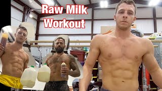 Raw Milk Workout! Results will shock you! MUST WATCH!