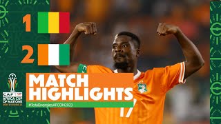 ALL GOALS - Mali 1-2 Ivory Coast - LAST MINUTE SCREAMER