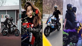 Part–5 Awesome Crazy Rider 🏍️ Super Bike status 🖤 Heavy Rider status