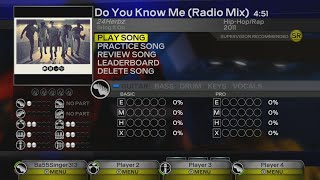 Rock Band: Custom Song "Do You Know Me (Radio Mix)"