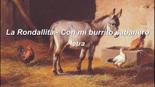 Mi burrito sabanero - Villancico (letra completa)