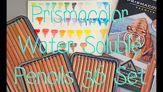 Prismacolor Watercolour Pencils Review (36 Colour Set)