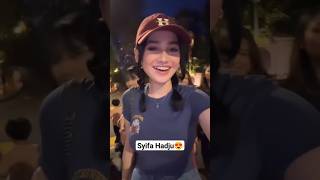 Syifa Hadju jalan-jalan malam😍🥰#syifahadju #shorts