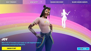 NEW “Joy” Skin Bundle OUT NOW! (Fortnite Item Shop September 3rd, 2021)