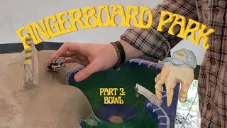 Fingerboard Park Build Part 3 | Connecting the Bowl to the Park