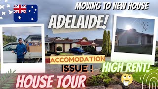 Moving to New House in Adelaide | House Tour | Rental problems #internationalstudents #australia