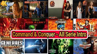 Command & Conquer - All Remastered Serie Intro - PC - 4K