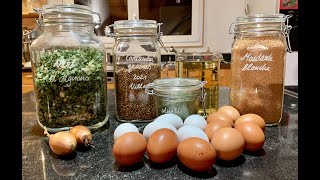 Une manière de conserver les oeufs: Pickled eggs, les oeufs au vinaigre