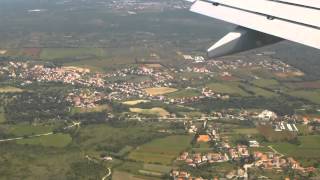 Landing Into Pula