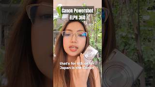 Canon Powershot ELPH 360 🩷✨️ #canon #digicam #shorts #shortvideo #trending #viralvideo #fyp #foryou