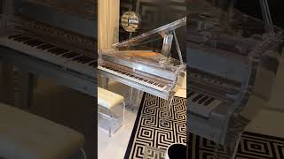 Kayserburg GH160YJ Crystal Transparent Grand Piano with Piano Disc Prodigy self-playing system